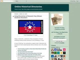 Online Historical Directories