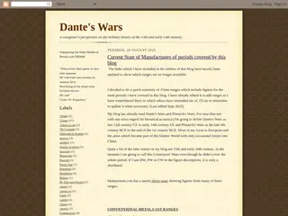 Dante's Wars