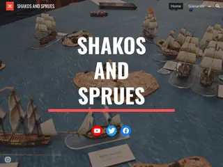 SHAKOS AND SPRUES