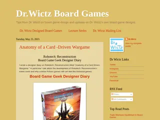 Dr.Wictz Board Games