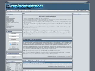 The original web archive of game manuals - replacementdocs