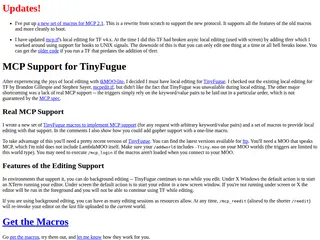 MCP Support for TinyFugue
