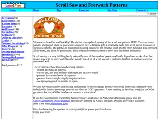 Scroll Saw and Fretwork Patterns