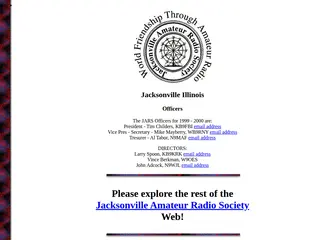 K9JX Jacksonville Amateur Radio Society