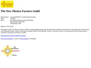New Mexico Faceters Guild