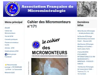 association française de microminéralogie
