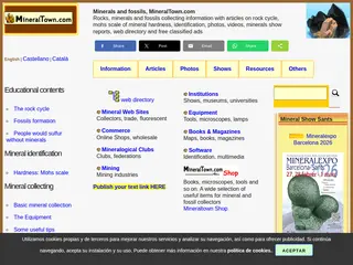 Minerals and fossils, MineralTown