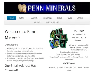 Penn Minerals! - Classic Minerals and More from Pennsylvania