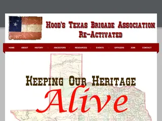 Hood's Texas Brigade Association Re-Activated Conversation