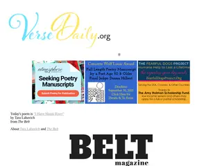 Welcome to Verse Daily!