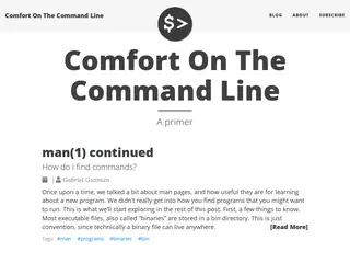 Comfort On The Command Line - Comfort On The Command Line