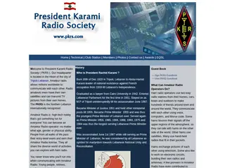 PKRS.COM - President Karami Radio Society - OD5RAK - Tripoli,Lebanon
