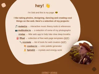 seb's page on the interwebs