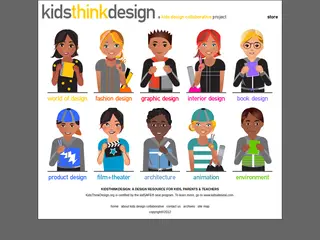 kids think design | a design resource for kids, parents, teachers