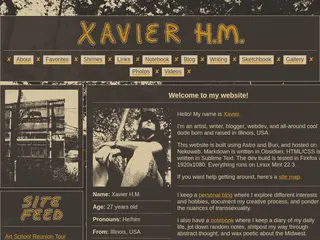 Xavier H.M. - Home