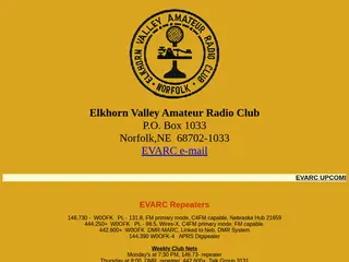 EVARC Homepage