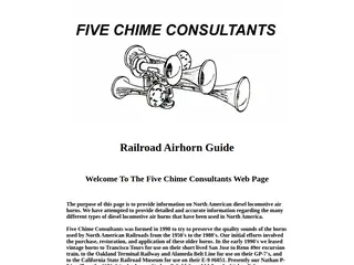 Five Chime Consultants Airhorn Guide