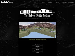 Model Railroad Layout Design Track Drawing Software Cadrail Home Page