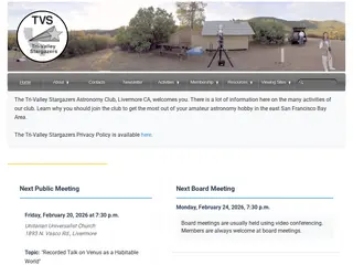 Tri-Valley Stargazers, Livermore CA