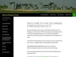 Delmarva Stargazer Society | Viewing the heavens and promoting interest in astronomy.