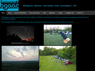 Bluegrass Amateur Astronomy Club - Bluegrass Astronomy Club, Lexington KY - Home
