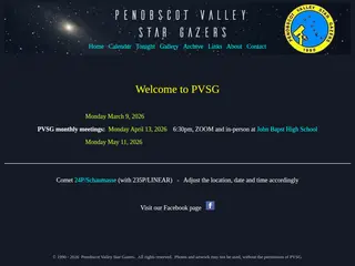 Penobscot Valley Star Gazers - Maine