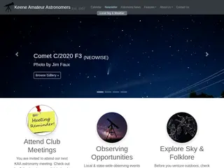 Keene, NH - Astronomy