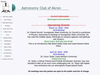 Astronomy Club of Akron