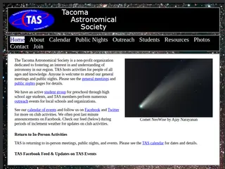 Tacoma Astronomical Society
