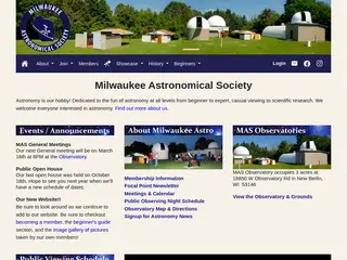 Milwaukee Astronomical Society