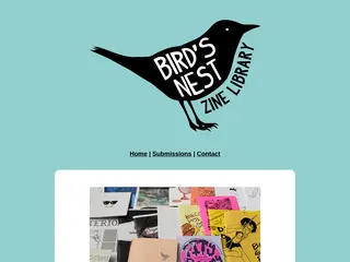 Bird's Nest Zine Library