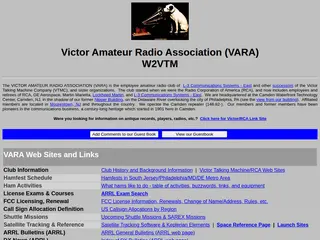 Victor Amateur Radio Association (VARA) -- W2VTM Camden, NJ