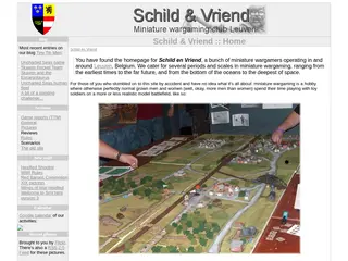 Schild en Vriend - Miniature wargames club
