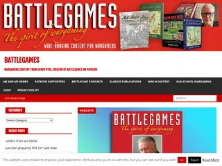 Battlegames – Wargaming content from Henry Hyde, Creator of Battlegames on Patreon