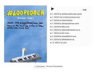 #looptober