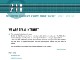 We are Team Internet – Webrocker