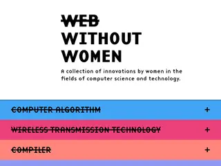 No Web Without Women