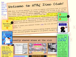 HTML Zine Club