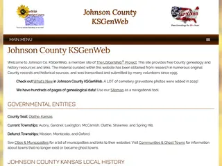 Johnson County KSGenWeb | Johnson Co KSGenWeb