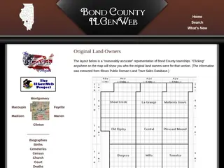 T6N R4W S17 - Bond ILGenWeb