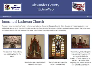 Immanual Lutheran Church - Alexander ILGenWeb
