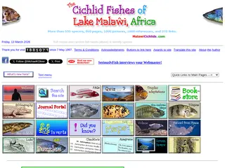 The Cichlid Fishes of Lake Malawi, Africa