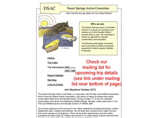 Desert Springs Action Committee home page