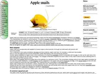 The Apple Snail (Ampullariidae) Website
