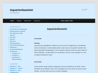 Aquarienbastelei | von Gerd Arndt