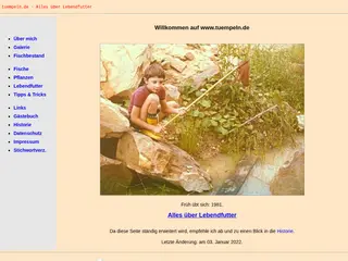 tuempeln.de · Alles über Lebendfutter