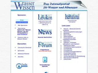 Wasser-Wissen - Das Internetportal f�r Wasser und Abwasser