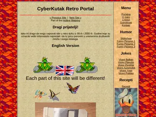 CyberKutak Retro Portal