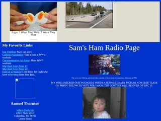 Sam's Ham Radio Page