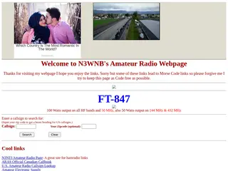 N3WNB's Amateur Radio Webpage